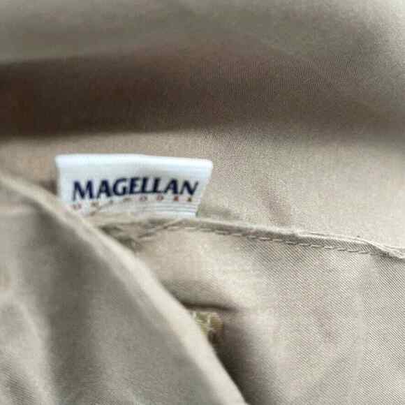 Magellan Cargo Shorts Mens 44 Brown Fishing Hiking Water Repellant Casual Chino - Picture 8 of 10